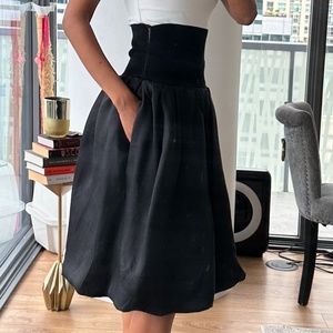 Oscar de la Renta Bubble Skirt with Pockets
